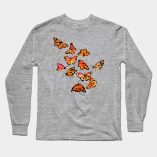 Monarch Butterflies Long Sleeve T-Shirt